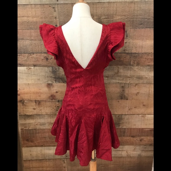 SOLD Free People Mini Dress Lily Love Apple Size 4 - Picture 6 of 7